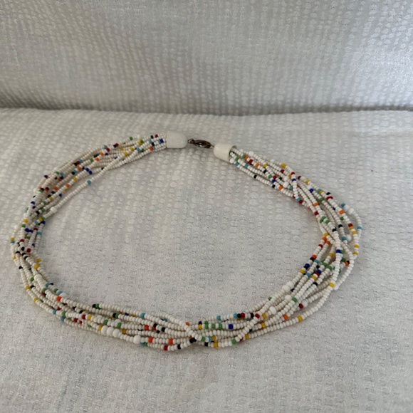 Vintage , 1950’s, seed bead Necklace - Picture 3 of 4